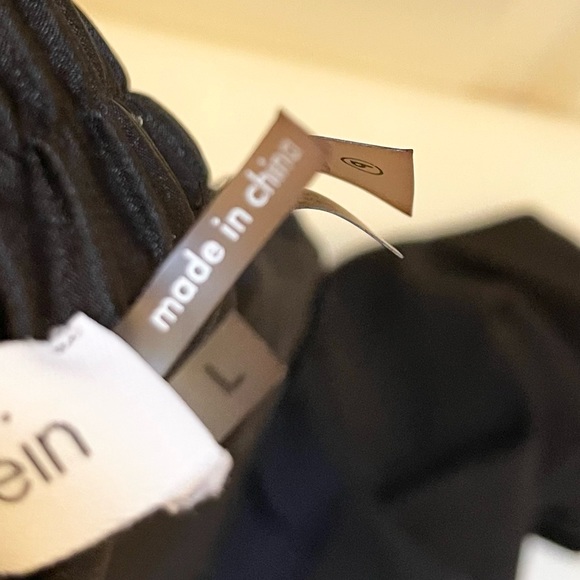 Calvin Klein high rise wide leg pull on pants - Picture 10 of 11